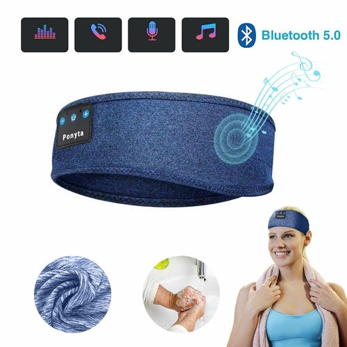 Wireless Bluetooth Sleeping Headphones Sports Headband Eye Mask Ingos Elektronik Shop