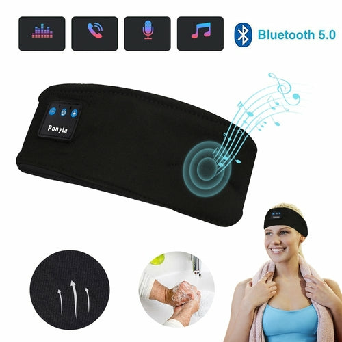 Wireless Bluetooth Sleeping Headphones Sports Headband Eye Mask Ingos Elektronik Shop